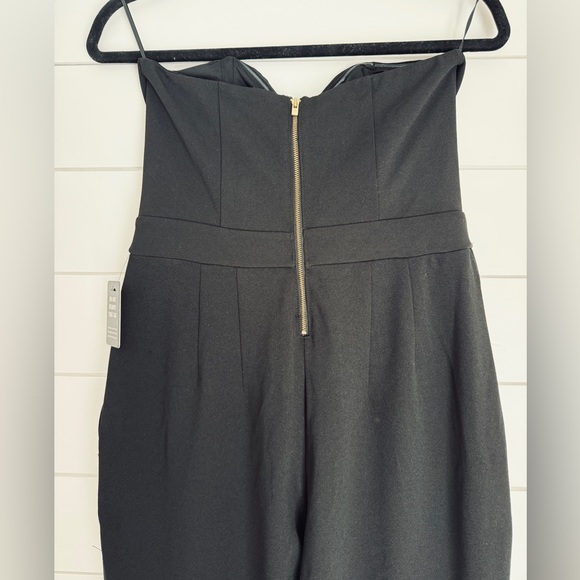 NWT-Express, Black Strapless~ Corset Jumpsuit, Size 8 - Picture 11 of 15
